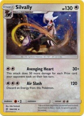 Unified Minds Silvally [Cosmos-Holo] Pokémon card
